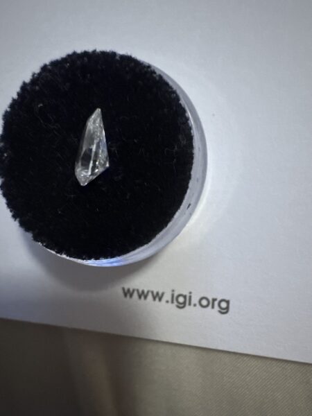 IGI 1.4 Carat E VS2 Pear Lab Grown Diamond Loose Diamond - Image 2