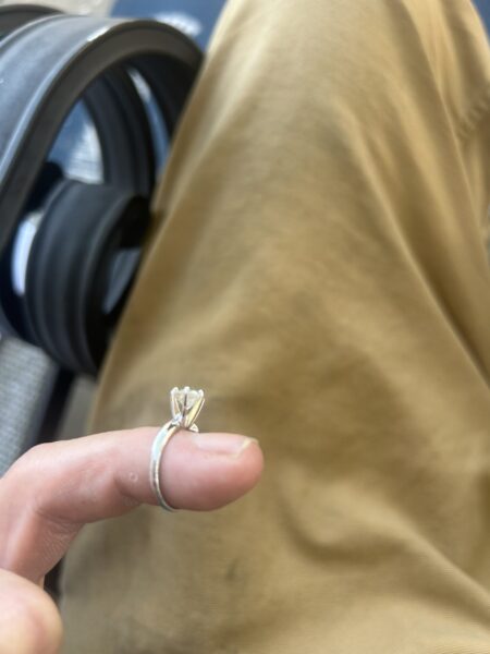 Not Sure/Unknown 1.15 Carat L I2 Round Natural Diamond Diamond Ring - Image 4