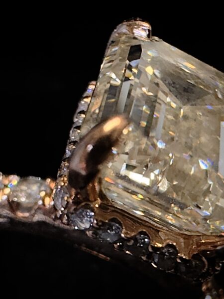 Not Sure/Unknown 3.01 Carat J VS1 Emerald Natural Diamond Diamond Ring - Image 14