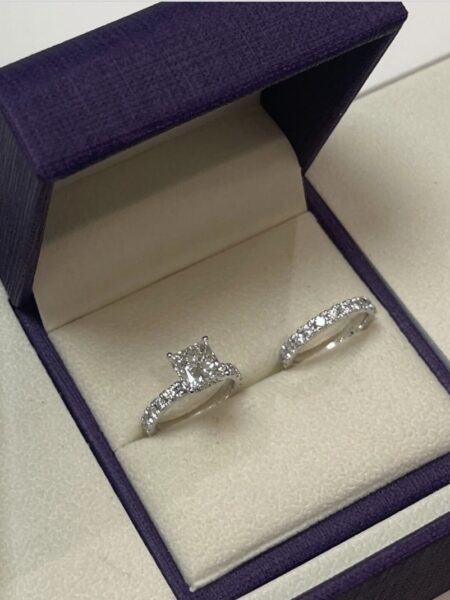 IGI 2.54 Carat F VVS2 Princess Lab Grown Diamond Ring - Image 5