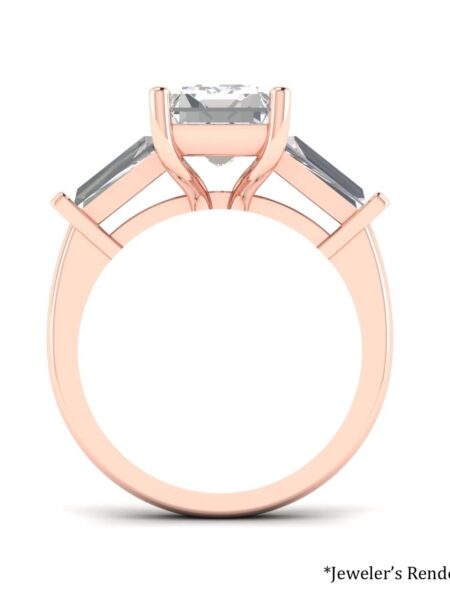 IGI 2.92 Carat G VVS2 Emerald Lab Grown Diamond Ring - Image 3