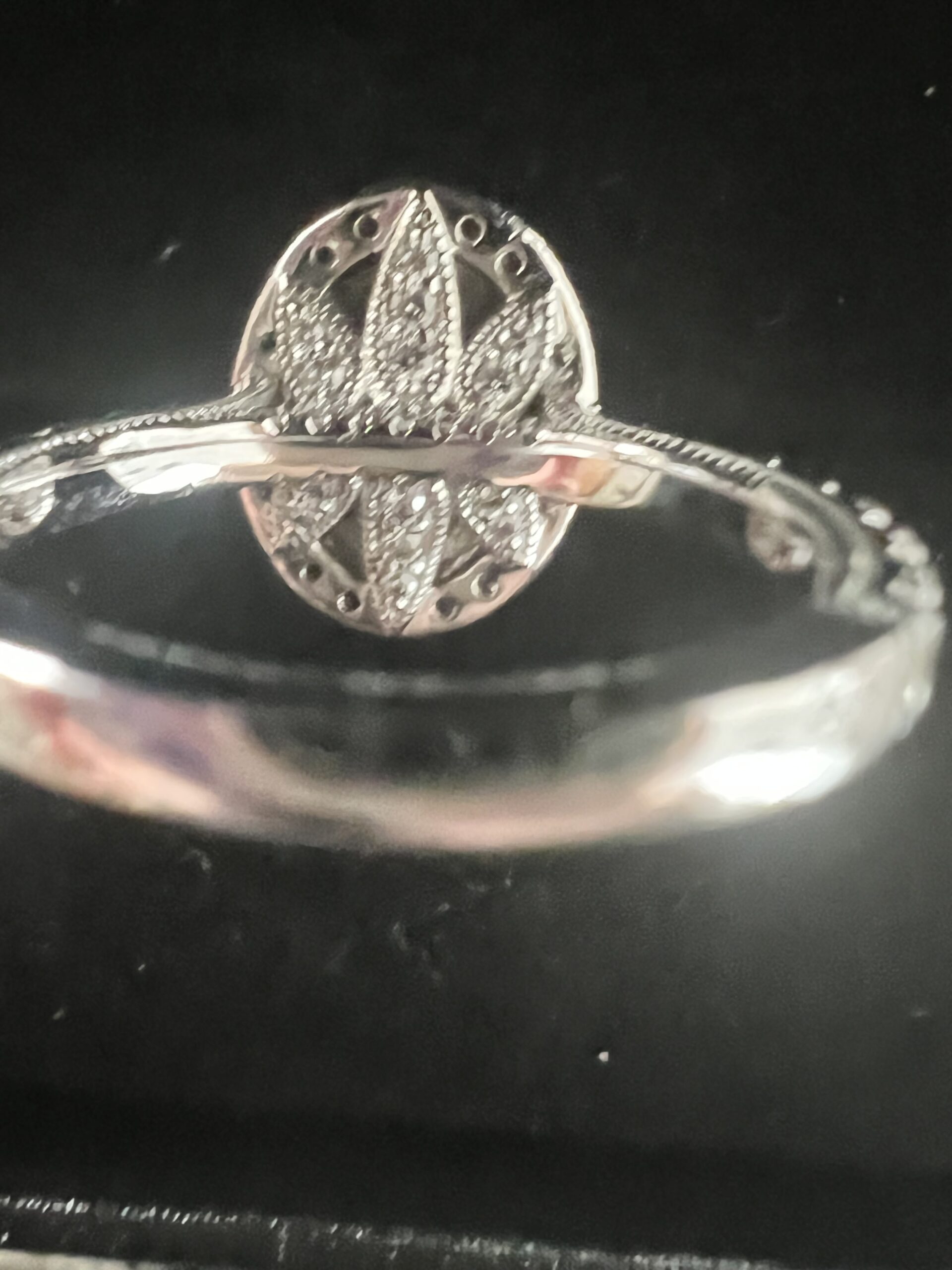IGI 4 Carat F VS1 Oval Lab Grown Diamond Ring - Image 3