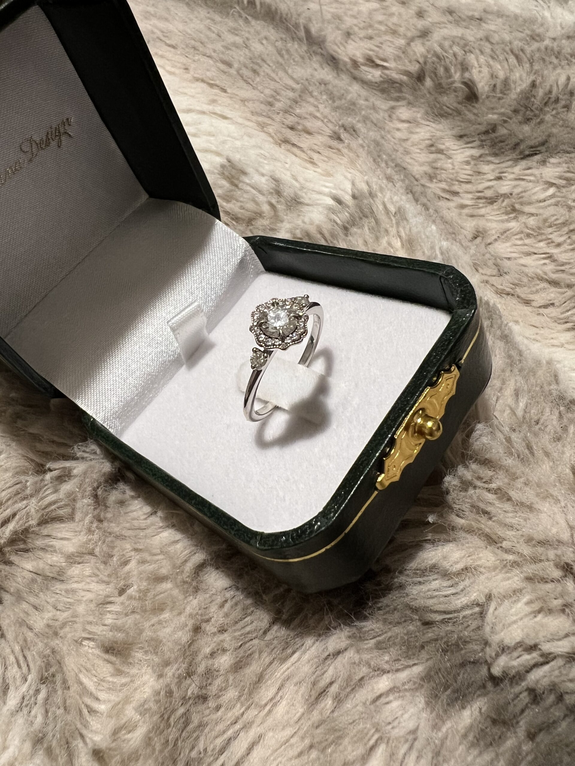 Not Sure/Unknown 0.50 Carat D VVS2 Round Lab Grown Diamond Ring - Image 4