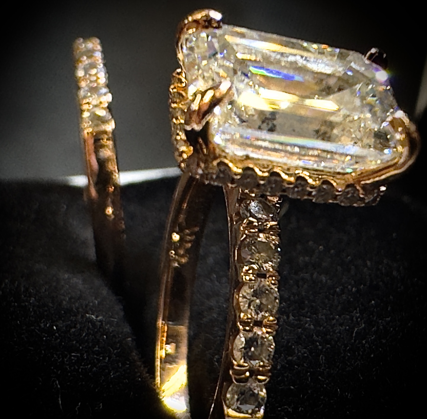 Not Sure/Unknown 3.01 Carat J VS1 Emerald Natural Diamond Diamond Ring - Image 17