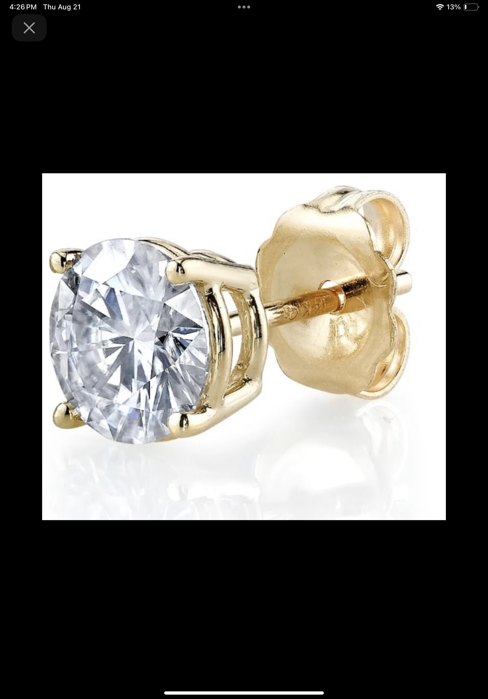 IGI 2.00 Carat D VS1 Round Lab Grown Diamond Other Diamond Jewelry - Image 4