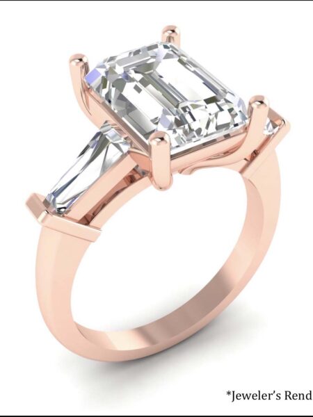 IGI 2.92 Carat G VVS2 Emerald Lab Grown Diamond Ring - Image 7
