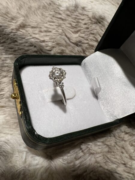 Not Sure/Unknown 0.50 Carat D VVS2 Round Lab Grown Diamond Ring - Image 5