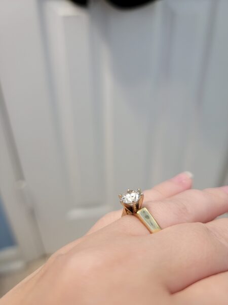 IGI 1.62 Carat I VS1 Heart Lab Grown Diamond Ring - Image 3