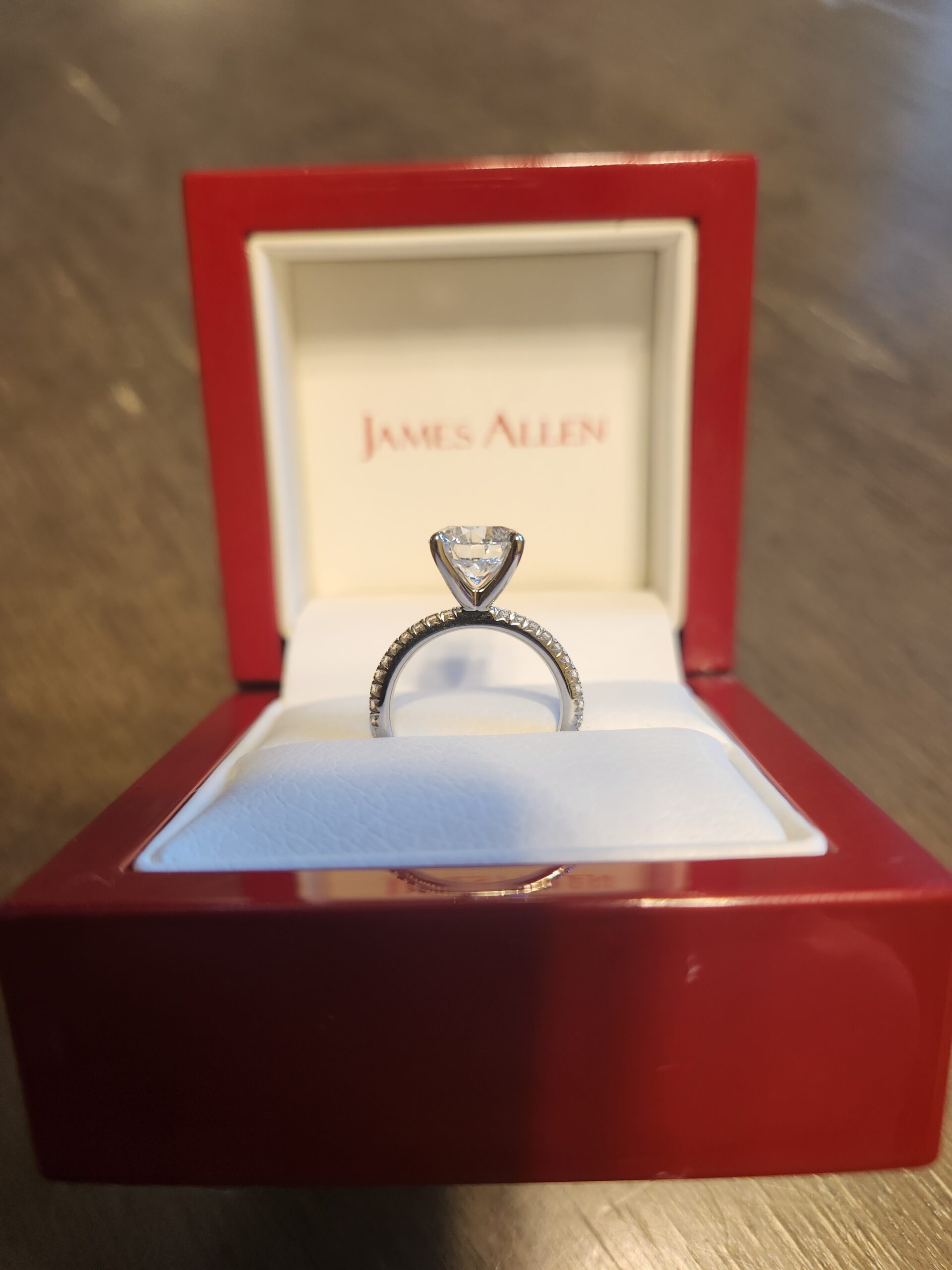 IGI 2.25 Carat V VVS1 Round Lab Grown Diamond Ring - Image 2