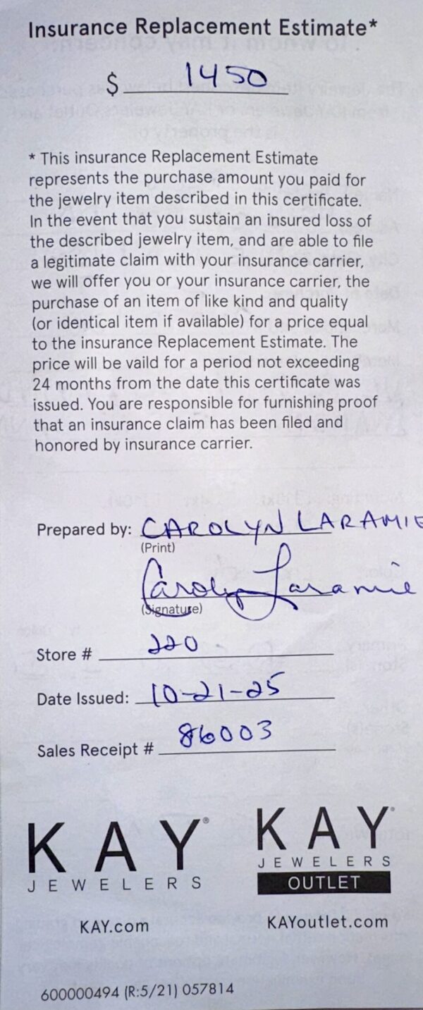 2.25 Carat I I1 Round Natural Diamond Ring - Image 10