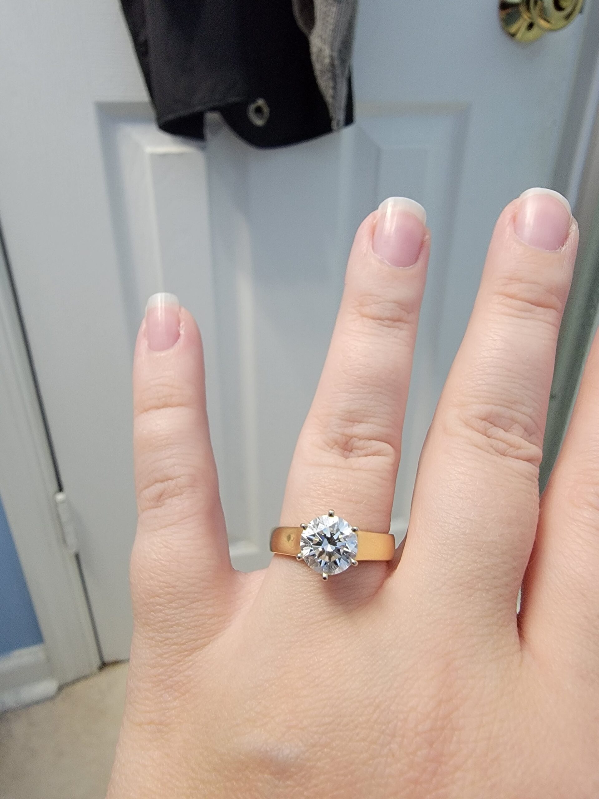 IGI 1.62 Carat I VS1 Heart Lab Grown Diamond Ring - Image 2