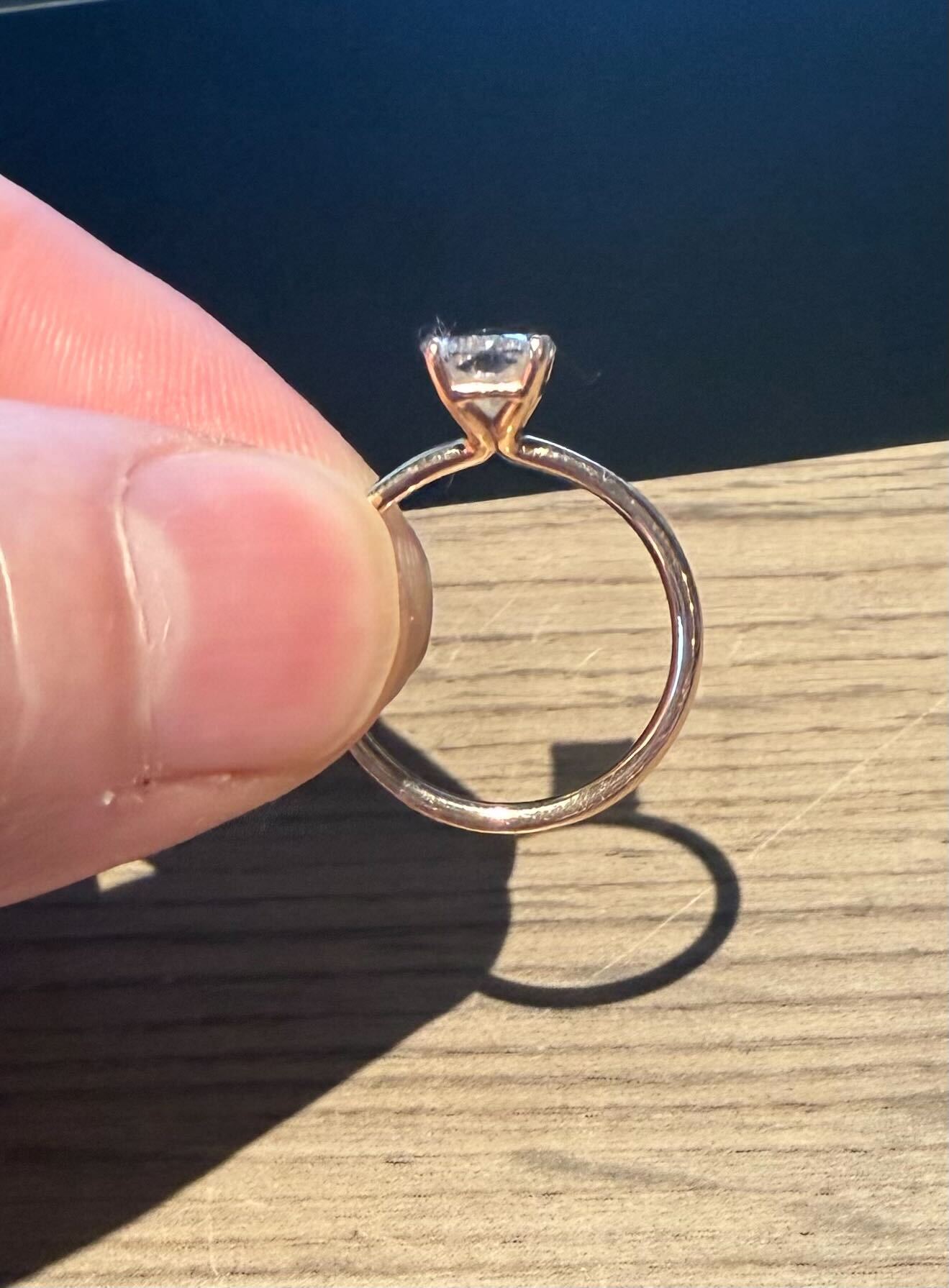 IGI 1.73 Carat F VS1 Radiant Lab Grown Diamond Ring - Image 9