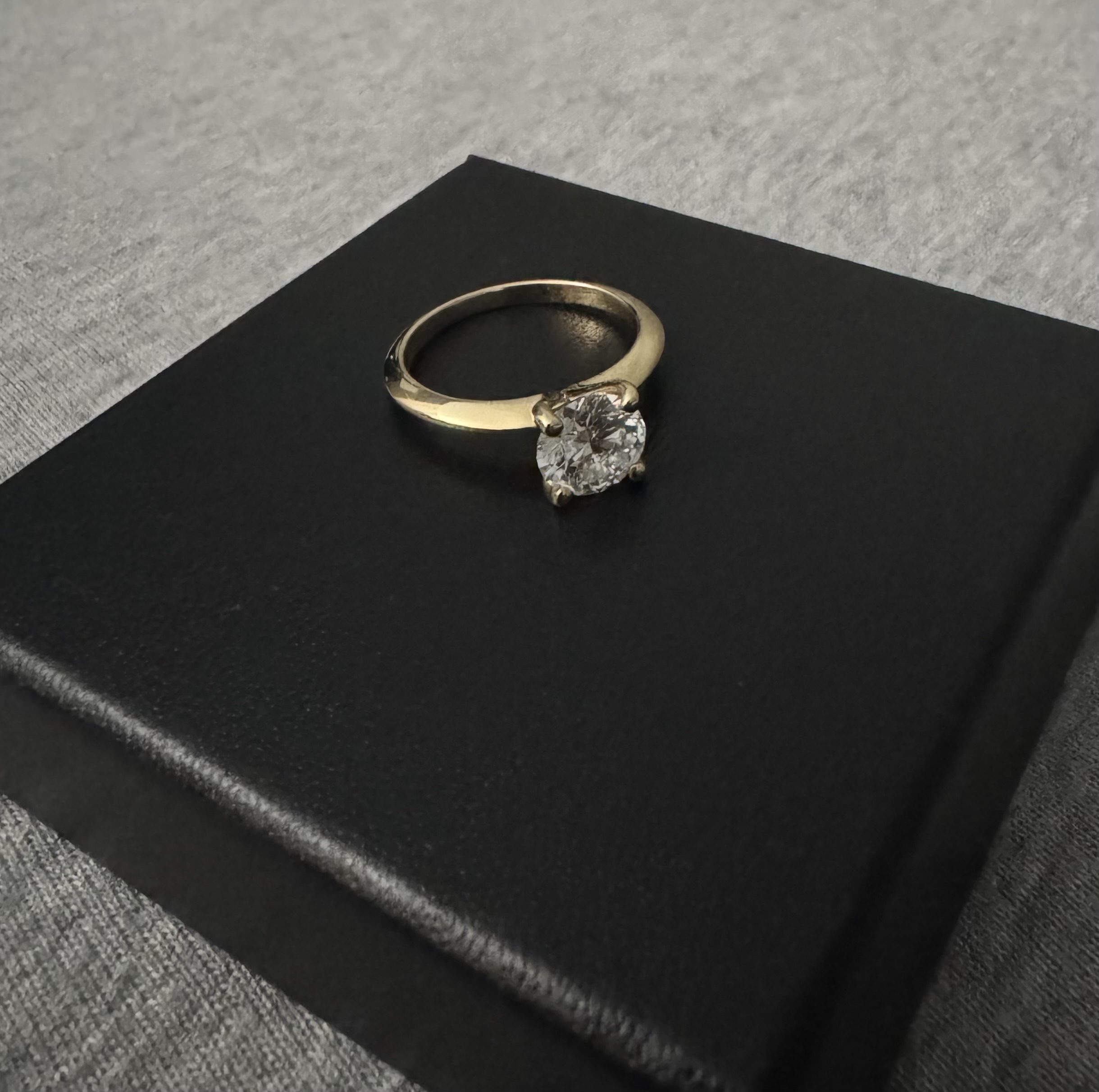 IGI 1.5 Carat D VVS1 Round Lab Grown Diamond Ring - Image 2