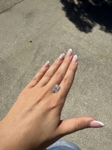 IGI 5.07 Carat G VS1 Radiant Lab Grown Diamond Loose Diamond - Image 2