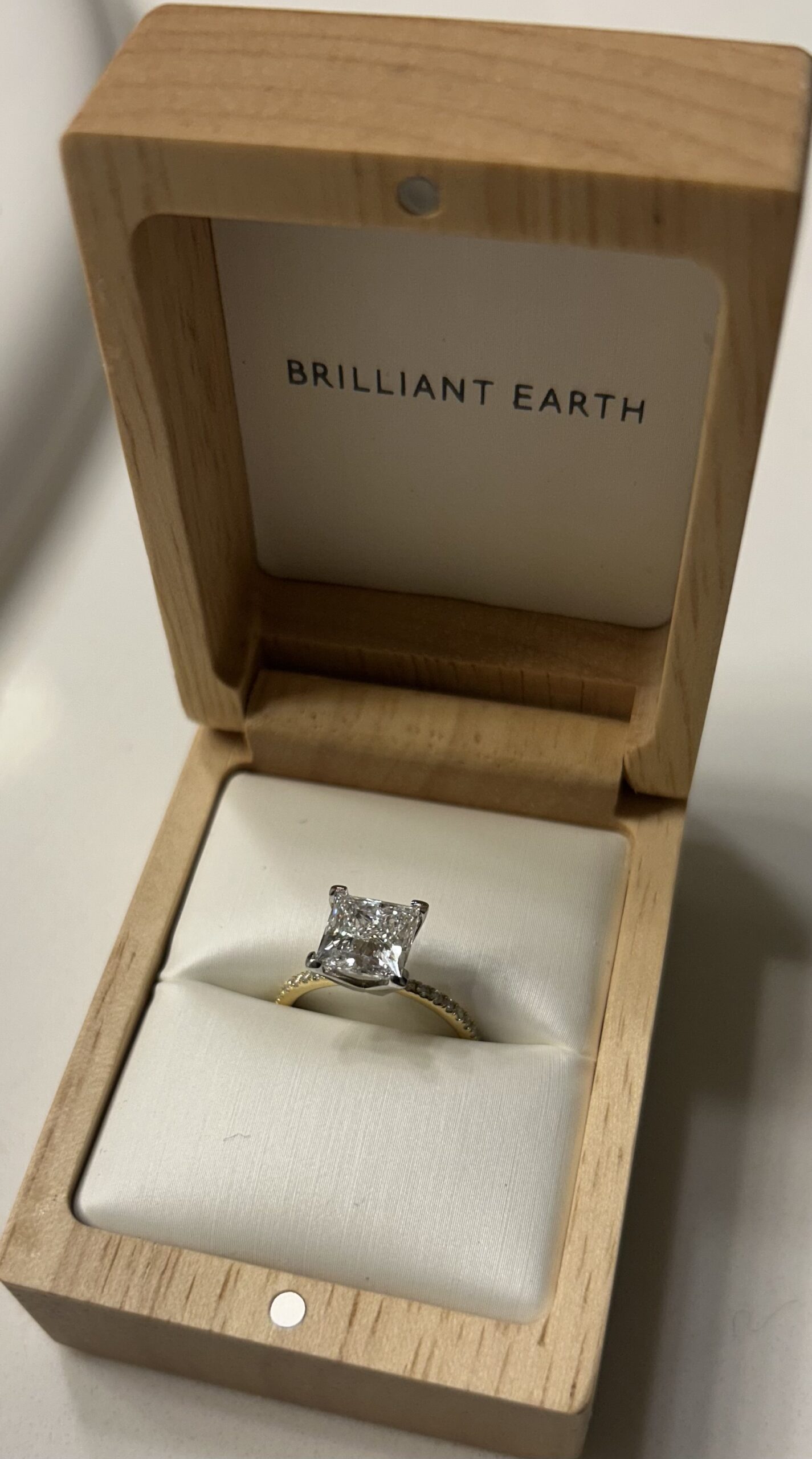 IGI 2.68 Carat D VVS2 Princess Lab Grown Diamond Ring - Image 6