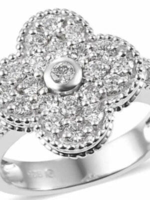 Not Sure/Unknown 1.25 Carat G VS2 Emerald Lab Grown Diamond Ring