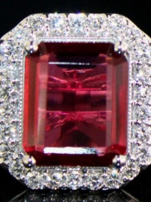 Not Sure/Unknown 6.02 Carat G VS2 Emerald Lab Grown Diamond Ring