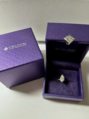 IGI 1.82 Carat G VS1 Marquise Lab Grown Diamond Ring