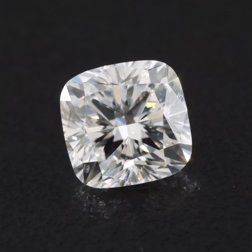 IGI 1.47 Carat E VVS2 Cushion Lab Grown Diamond Loose Diamond - Image 4