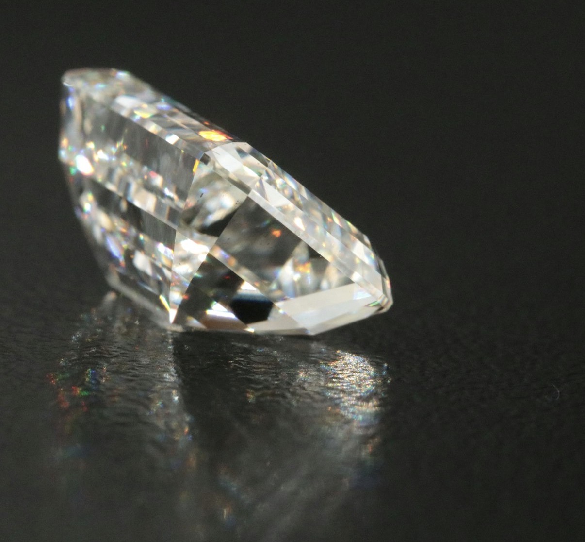 IGI 6.86 Carat J VS2 Emerald Lab Grown Diamond Loose Diamond - Image 5