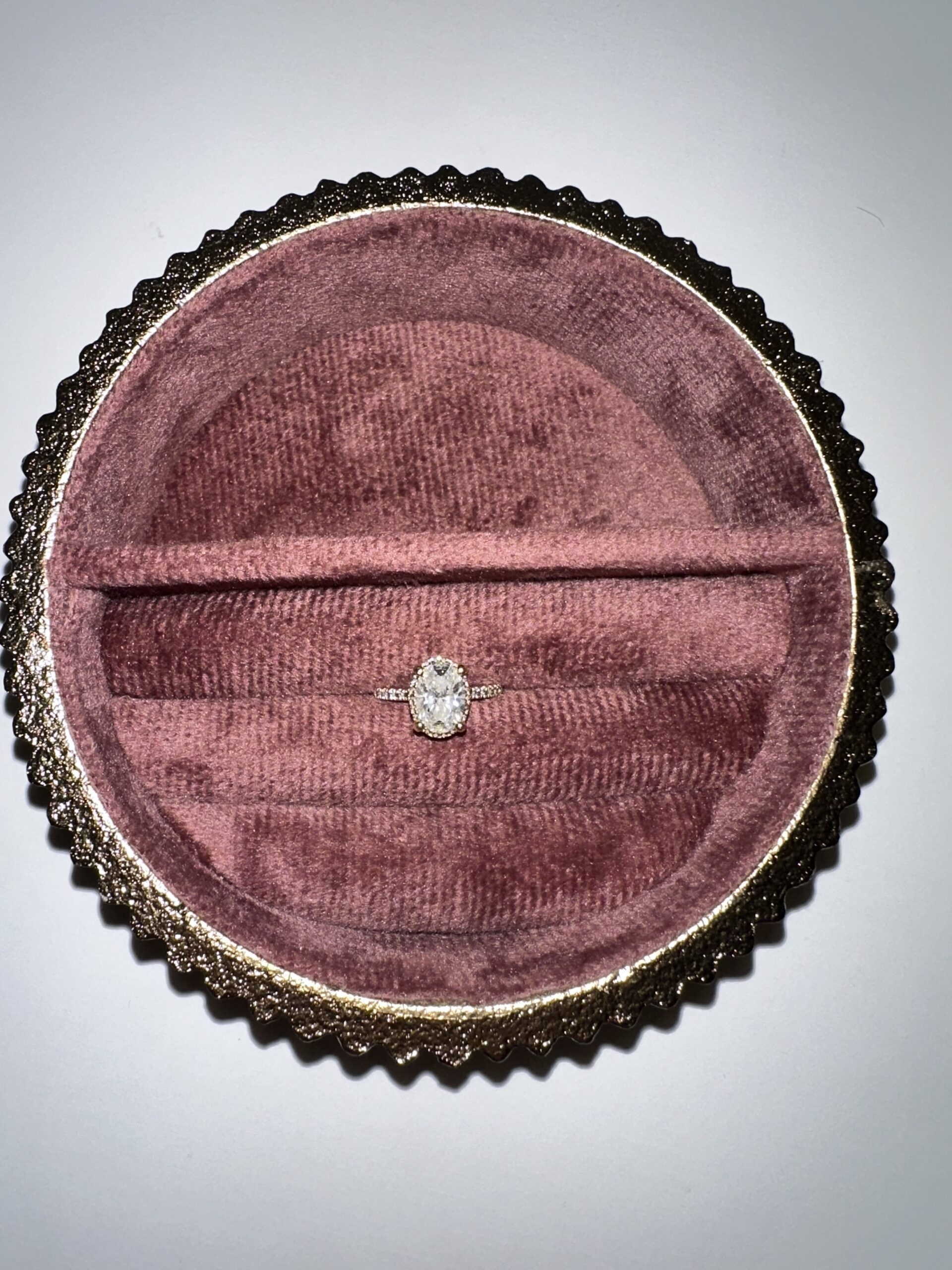 Not Sure/Unknown 1.73 Carat F VS1 Oval Lab Grown Diamond Ring - Image 7