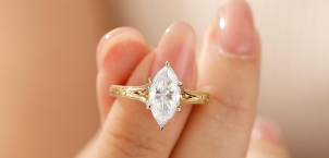 IGI 1.02 Carat D VVS2 Marquise Lab Grown Diamond Ring - Image 3