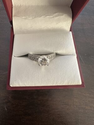 IGI 3.7 Carat D VVS2 Round Lab Grown Diamond Ring