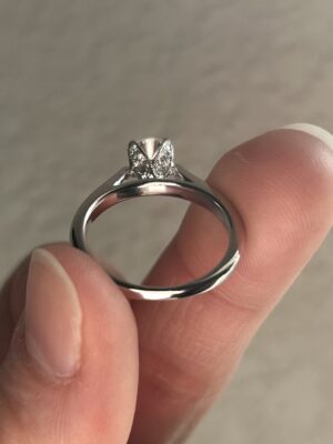 IGI 1.2 Carat F VVS2 Princess Lab Grown Diamond Loose Diamond