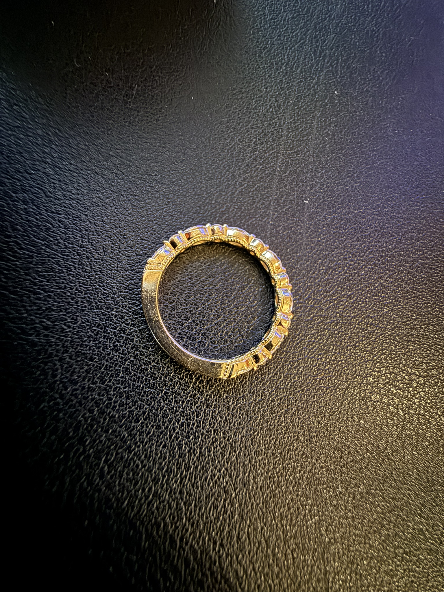 GSI .75 Carat F VS2 Round Lab Grown Diamond Ring - Image 2