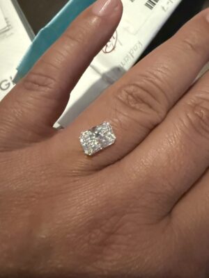 IGI 3.52 Carat F VS1 Radiant Lab Grown Loose Diamond