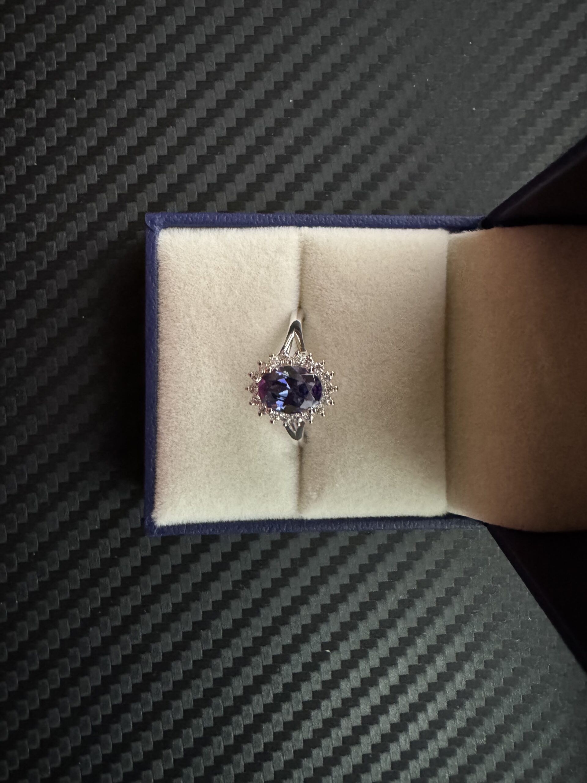 Not Sure/Unknown 1.25 Carat VS2 G Oval Lab Grown Diamond Ring - Image 2