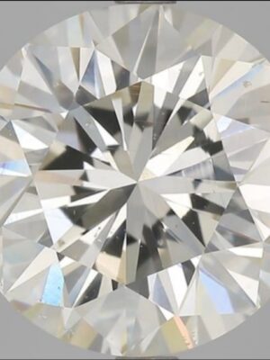 Not Sure/Unknown 5.01 Carat J I1 Round Natural Loose Diamond