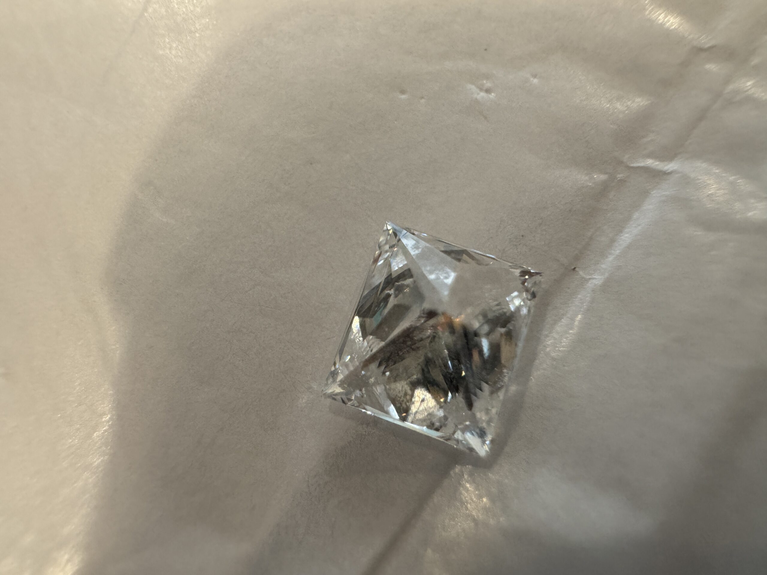 Not Sure/Unknown 1.05 Carat D VVS1 Princess Lab Grown Diamond Loose Diamond - Image 4
