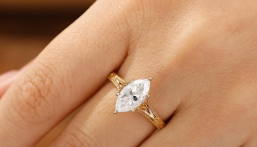 IGI 1.02 Carat D VVS2 Marquise Lab Grown Diamond Ring - Image 5