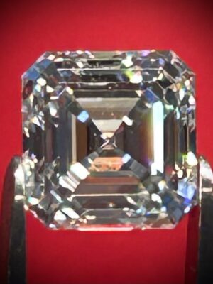 IGI 1.09 Carat E VS2 Asscher Lab Grown Diamond Loose Diamond