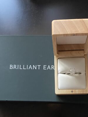 Not Sure/Unknown 2.06 Carat D VVS1 Radiant Lab Grown Diamond Ring