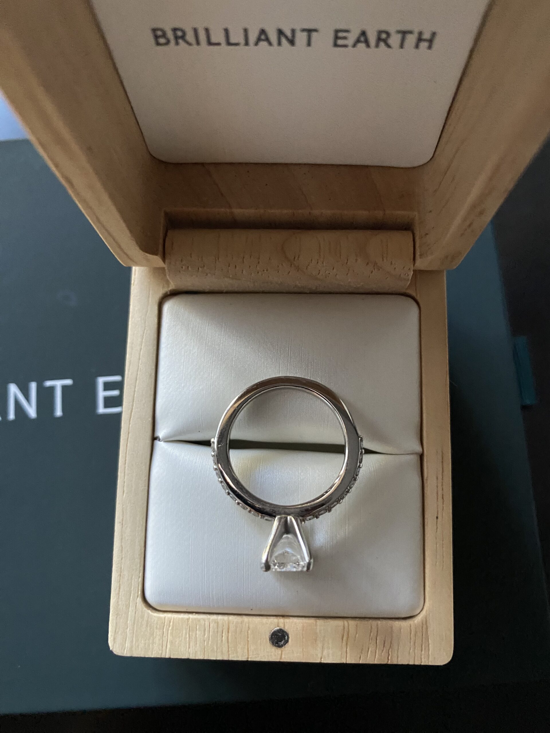 Not Sure/Unknown 2.06 Carat D VVS1 Radiant Lab Grown Diamond Ring - Image 2