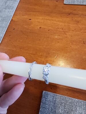 IGI 1.02 Carat D VS1 Round Lab Grown Diamond Ring