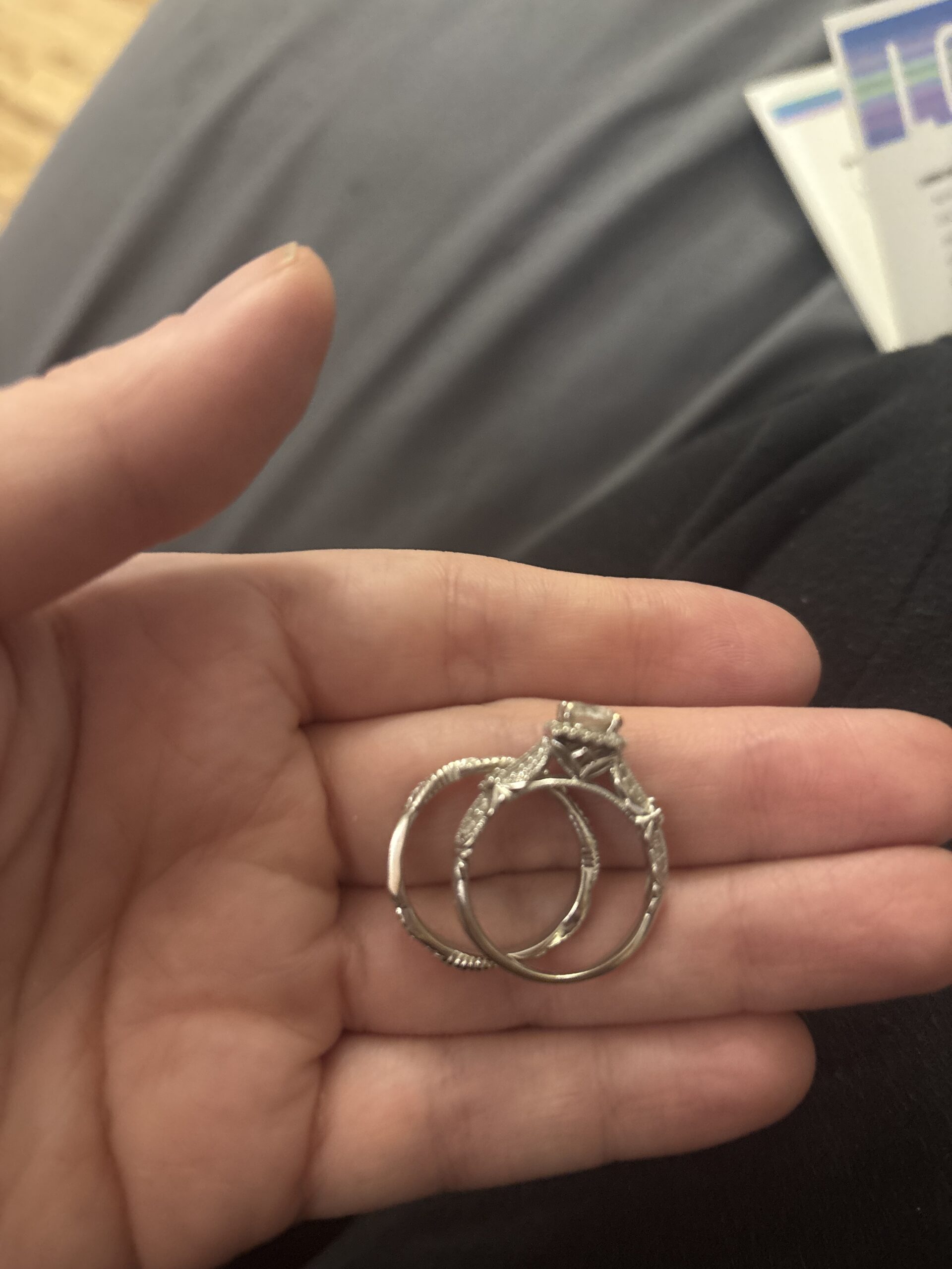 Not Sure/Unknown 1.06 Carat D VS2 Round Lab Grown Diamond Ring - Image 11