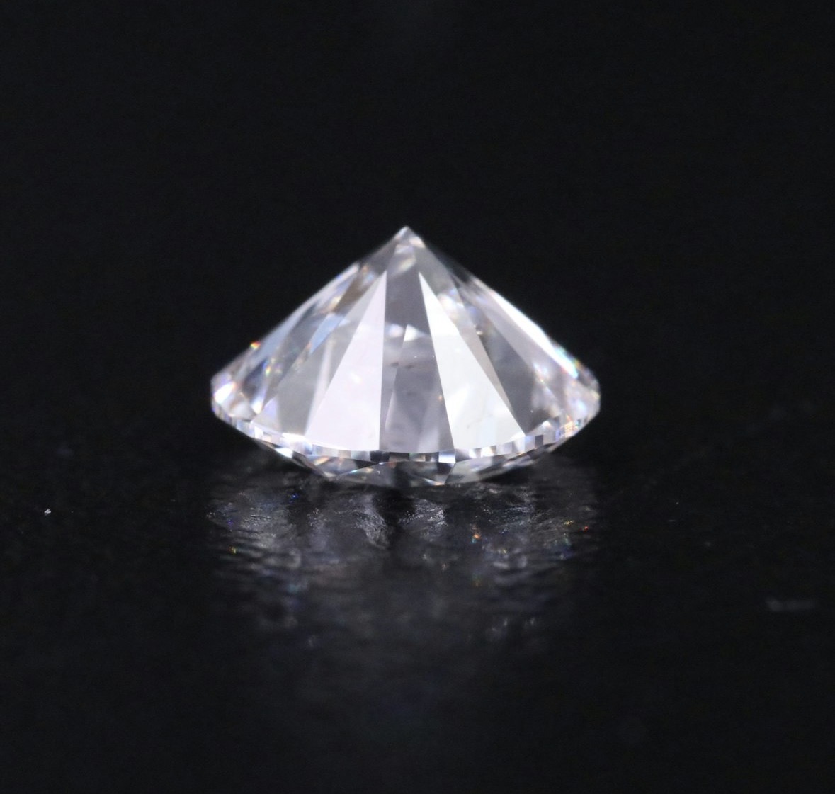 IGI 1.09 Carat E SI1 Round Lab Grown Diamond Loose Diamond - Image 2