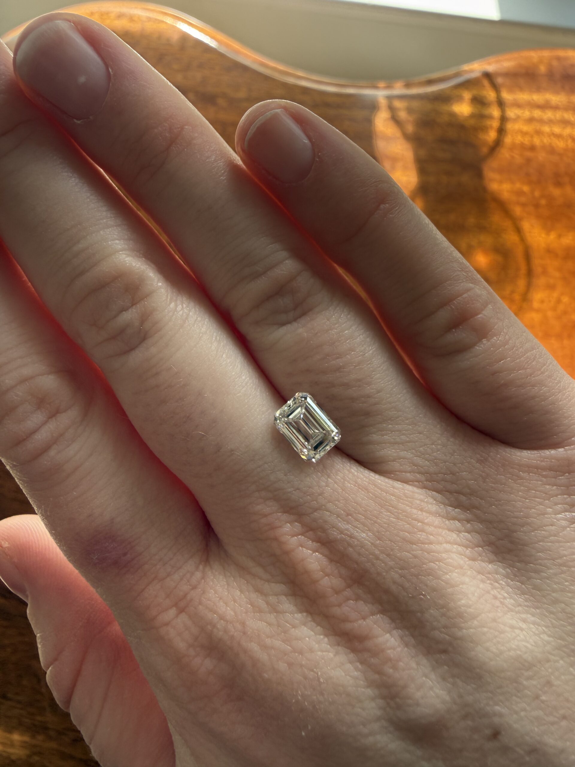 IGI 3.55 Carat G VS1 Round Lab Grown Diamond Loose Diamond - Image 3