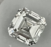 IGI 3.99 Carat F VS1 Asscher Lab Grown Diamond Loose Diamond