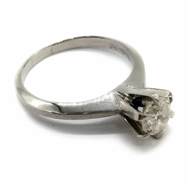 0.69 CT Vintage Diamond Ring - Image 4