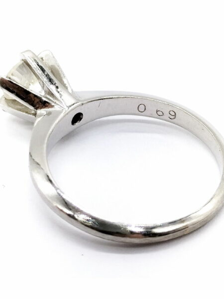 0.69 CT Vintage Diamond Ring - Image 2
