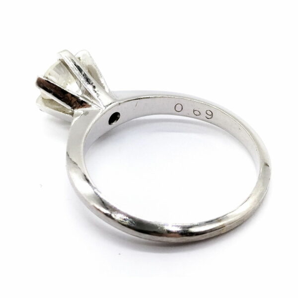 0.69 CT Vintage Diamond Ring - Image 3